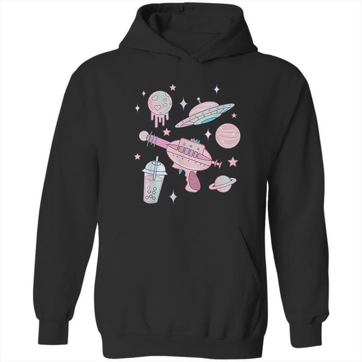 Alien Babe Pastel Goth Kawaii Hoodie