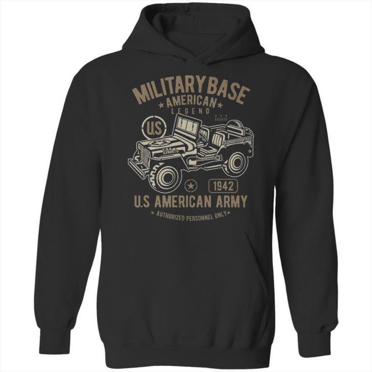 American Army Jeep Hoodie