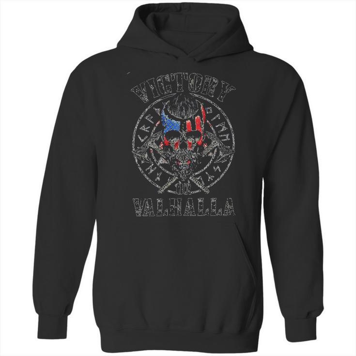 American Viking Victory Or Valhalla New Trend Hoodie