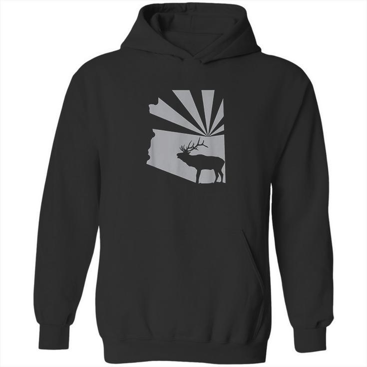 Arizona State Elk Hunting Hoodie