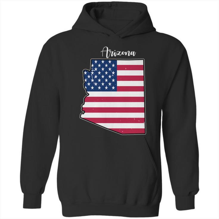 Arizona United States Map Hoodie