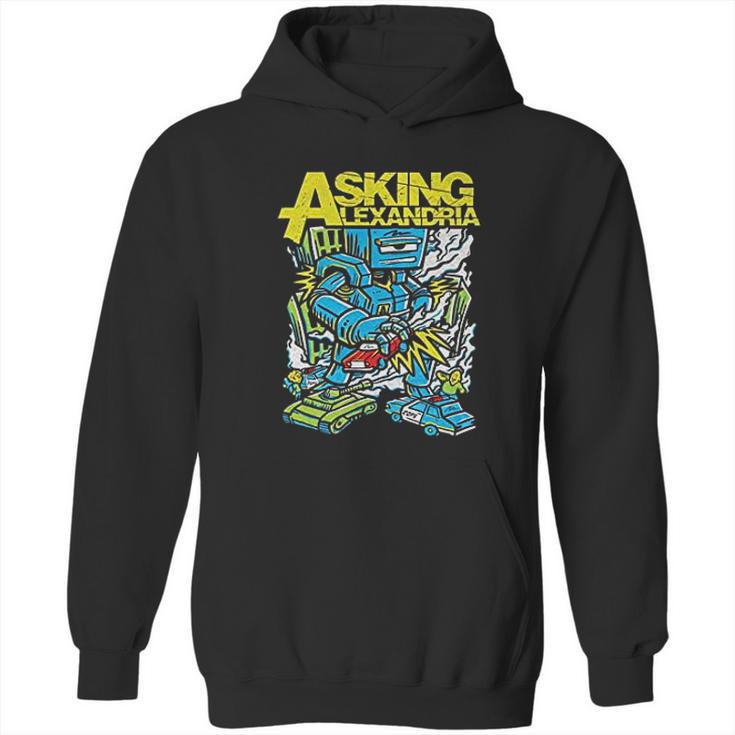 Asking Alexandria Robot Hoodie