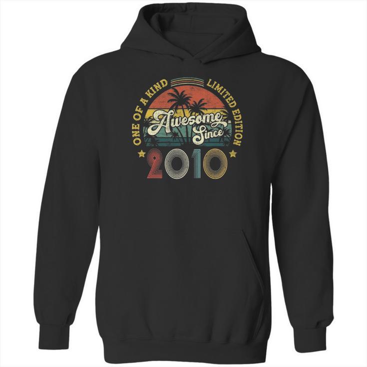 Awesome Since 2010 12 Years Old Vintage 12Th Birthday Gifts Hoodie