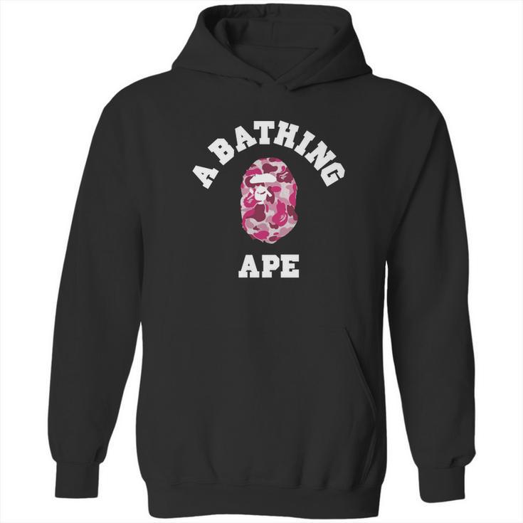 Bape Abc Pink Camo Hoodie