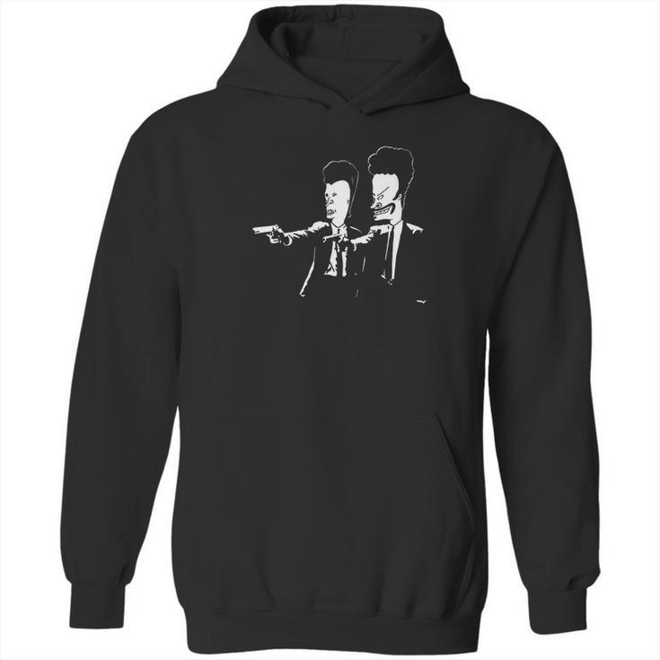 Beavis Fiction Funny Hoodie