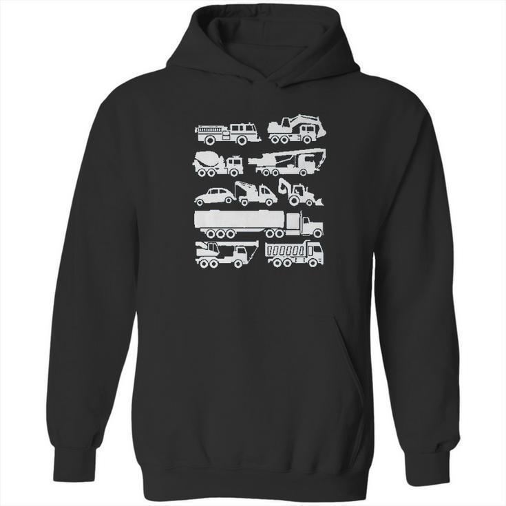 Big Boys Trucks Youth Hoodie