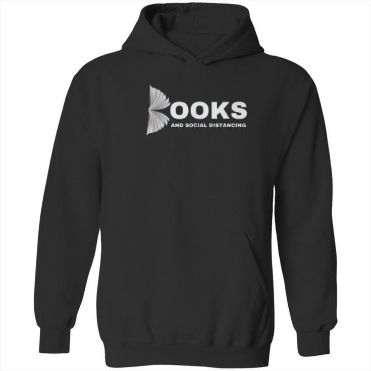 Books And Social Distancing Hoodie