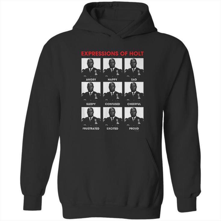 Brooklyn Nine Nine Expressions Of Holt Hoodie