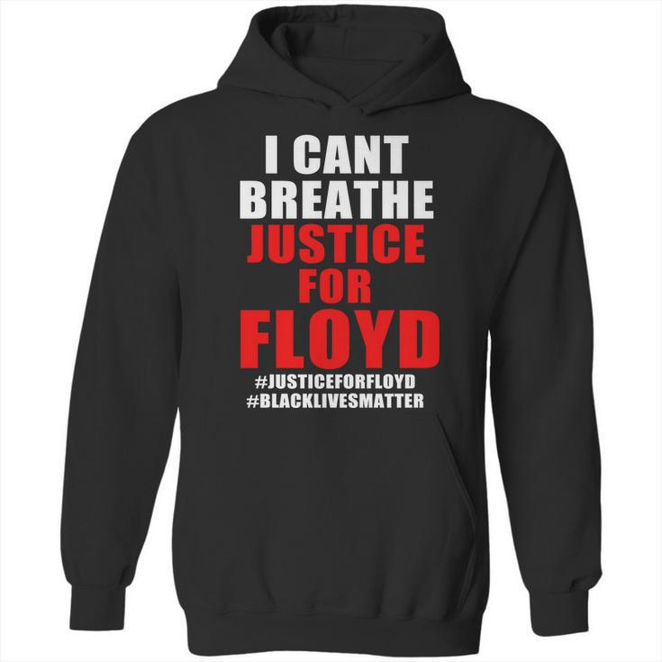 I Cant Breathe Justice For Floyd Hoodie