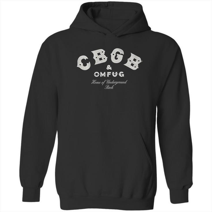 Cbgb Omfug 1973 Nyc Rock N Roll Music Home Of Underground Hoodie