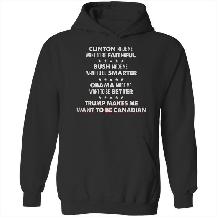 Clinton Made Me Want To Be Faithful Hoodie