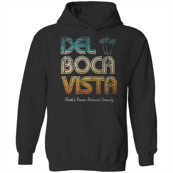 Del Boca Vista Retro Vintage Hoodie