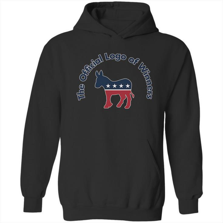 Democratic Party The Official Logo Of Winners Hoodie