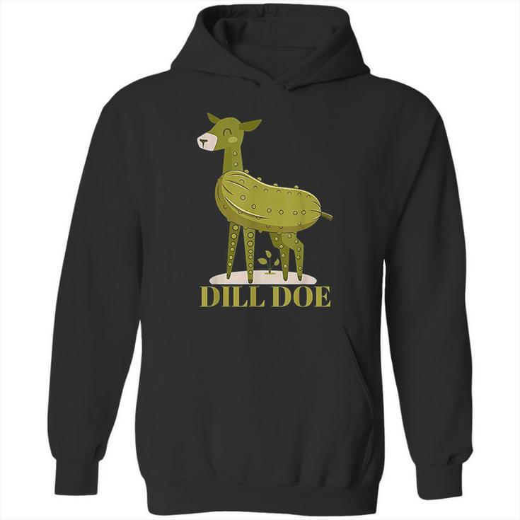 Dill Doe Funny Pickles Hoodie