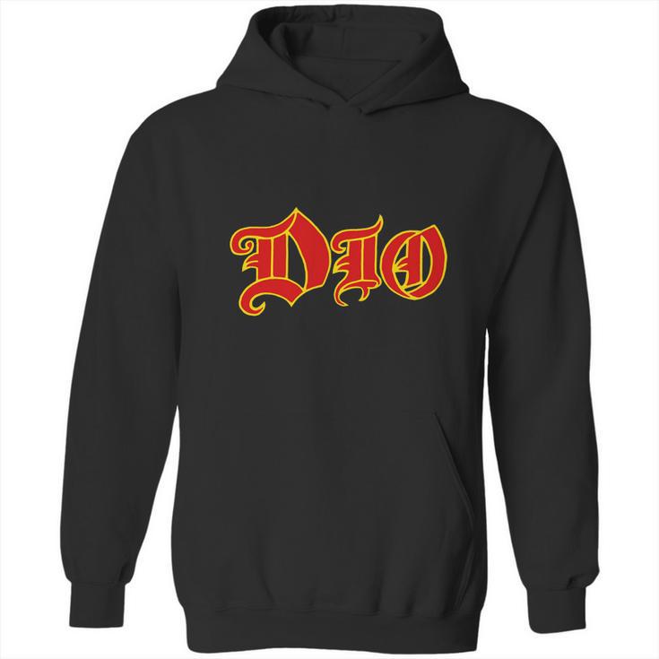 Dio Band Logo Red Hoodie