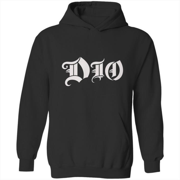 Dio Band Logo White Hoodie