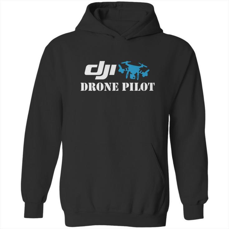 Dji Drone Pilot Logo Hoodie