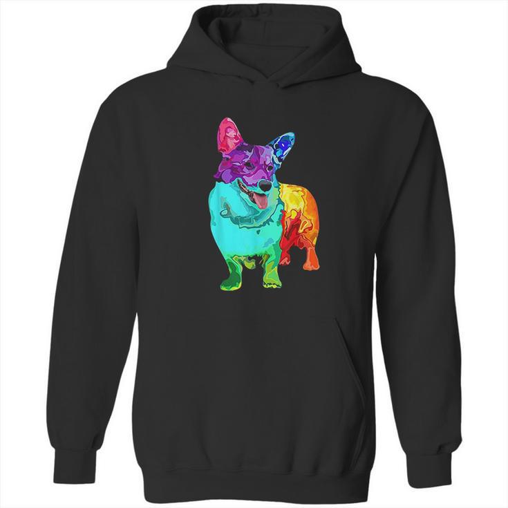 Dog Lover Gifts Welsh Corgi For Colorful Corgi Hoodie