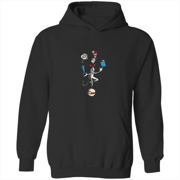 Dr Seuss The Cat In The Hat Balancing Act Hoodie