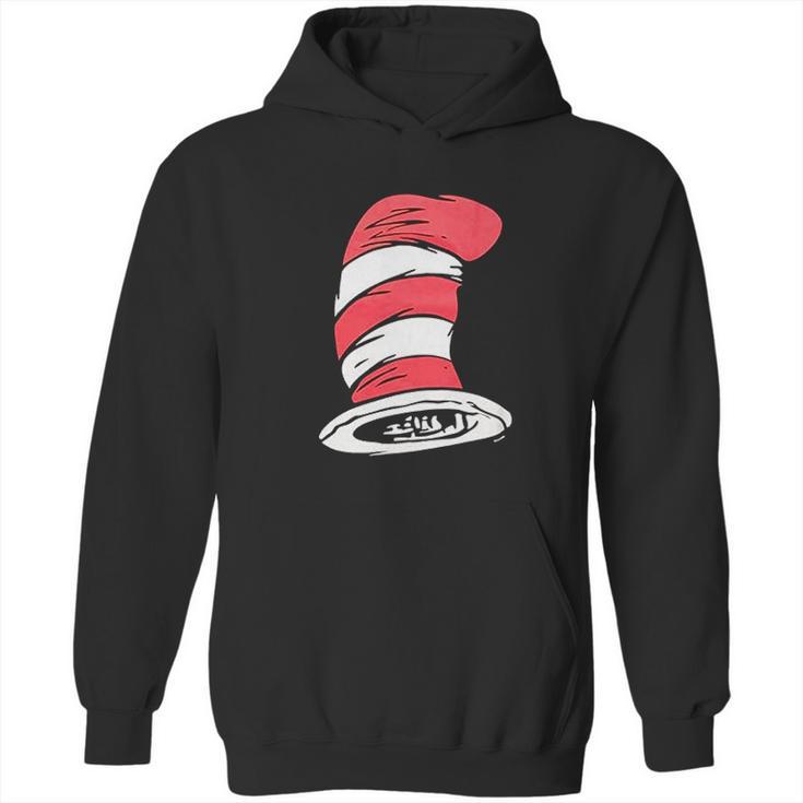 Dr Seuss Cat In The Hat Big Hat Black Hoodie