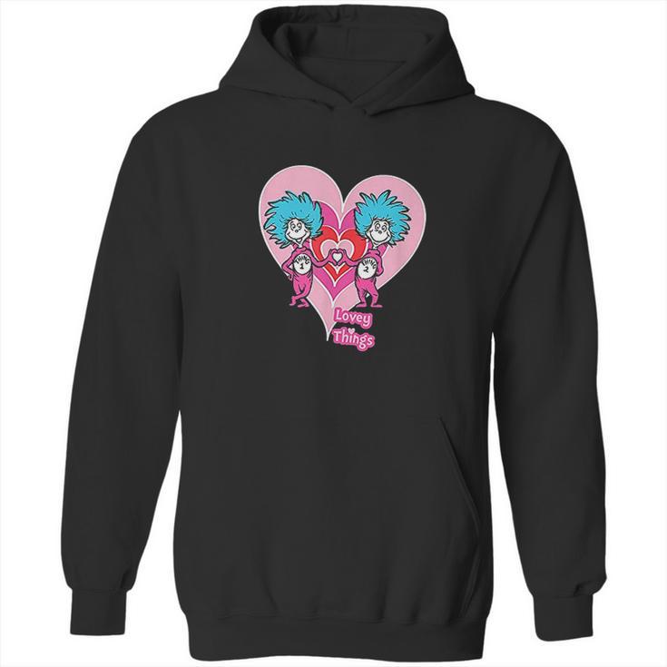 Dr Seuss Lovey Things Hoodie