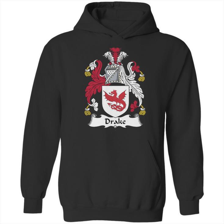 Drake Family Crest Coat Of Arms British Family Crests Hoodie