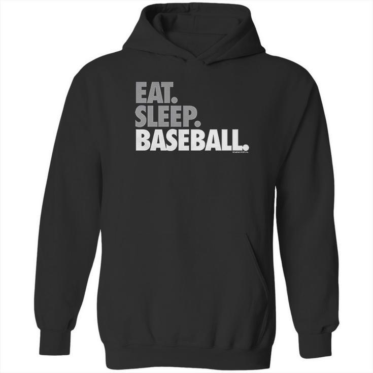 Eat Sleep Baseball Bold Text Baseball Tees By Chalktalk Sports Hoodie