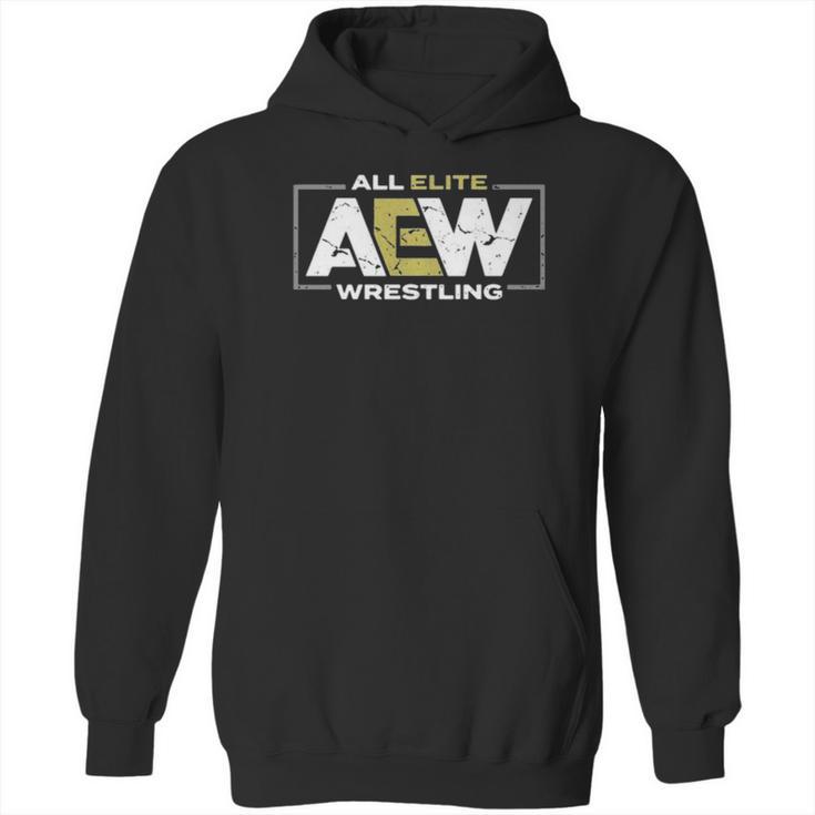 All Elite Aew Wrestling Aew Logo T Shirt Hoodie