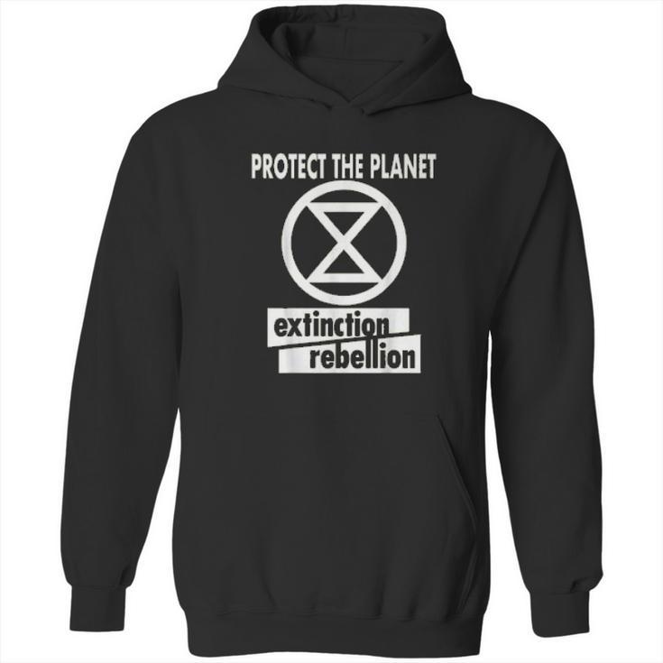 Extinction Rebellion In Green Rebel For Life Climate Change Hoodie