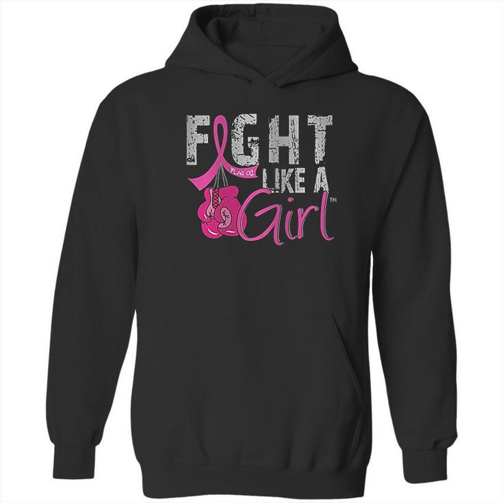 Fight Like A Girl Canker Boxing Glove Hoodie