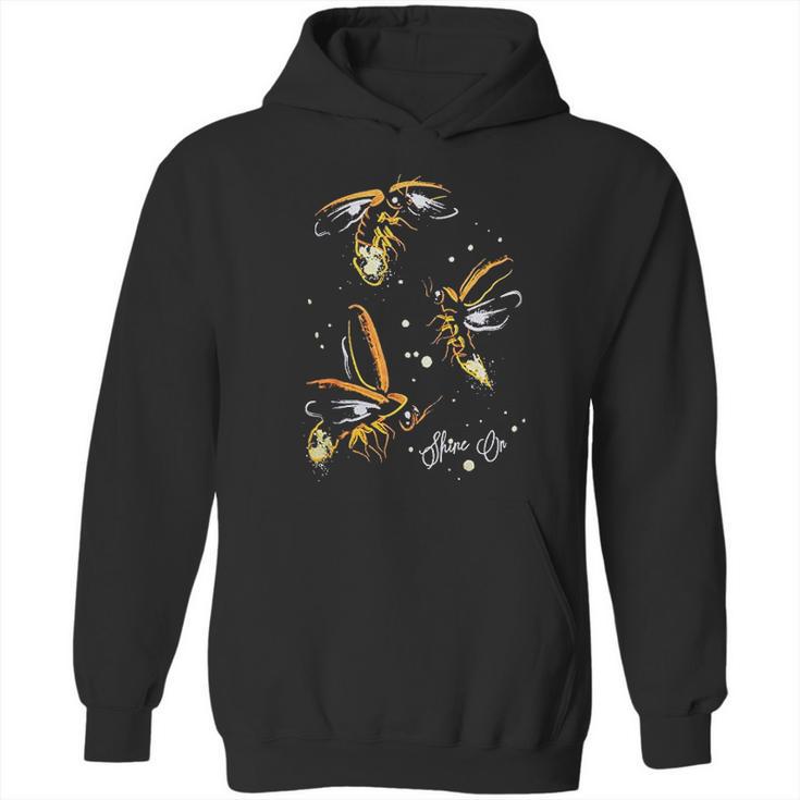 Fireflies Lightning Bug Firefly Nature Art Insect Hoodie