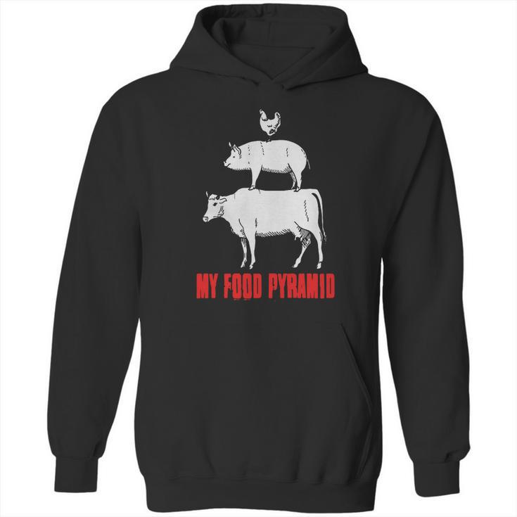 My Food Pyramid Shirt - Meat Lover Tshirt Hoodie