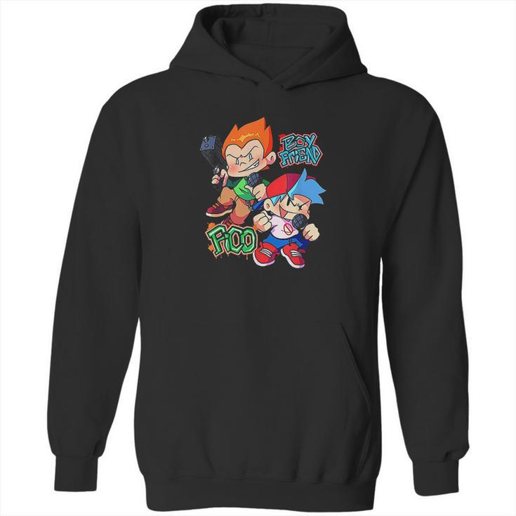 Friday Night Funkin Pico And Boyfriend Funny Hoodie