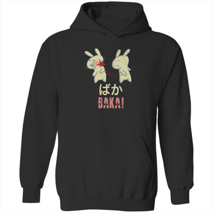 Funny Baka Japanese Anime Rabbit Slap Manga Tee Hoodie