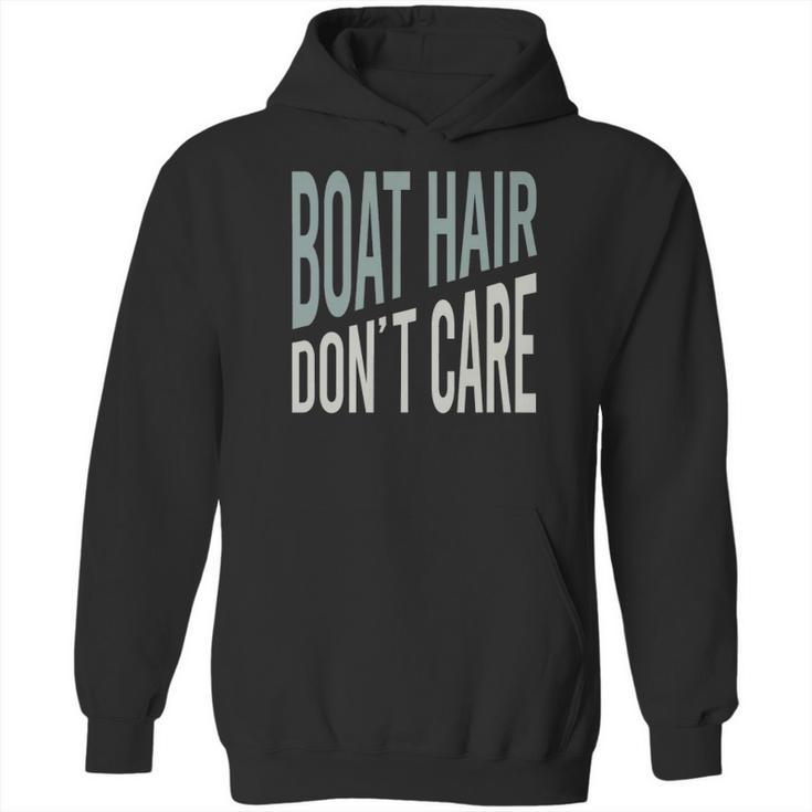 Funny Boating Pun Boater Water Humor Hoodie