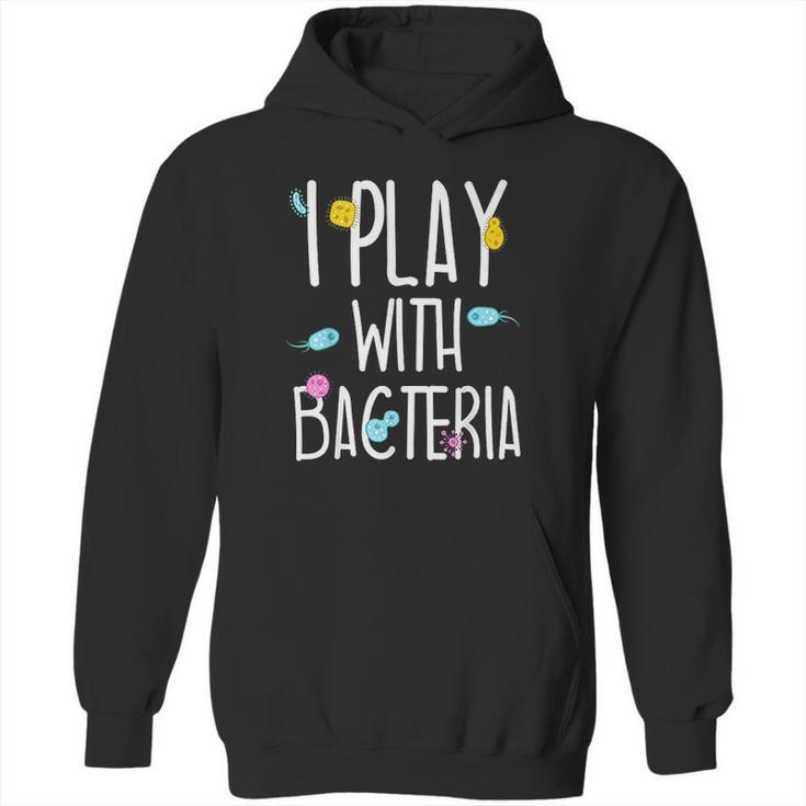 Funny Lab Tech Med Technician Play With Bacteria Gift Idea Hoodie