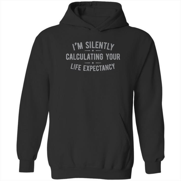 Funny Life Insurance Actuaries Actuary Graduation Gift Hoodie