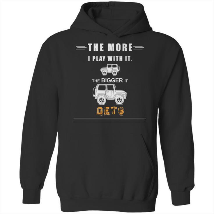 Funny Off Road 4X4 Mudding Jeep Square Sticker Hoodie