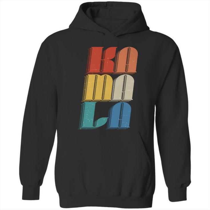 Funny Retro Styled Text Kamala Harris Hoodie