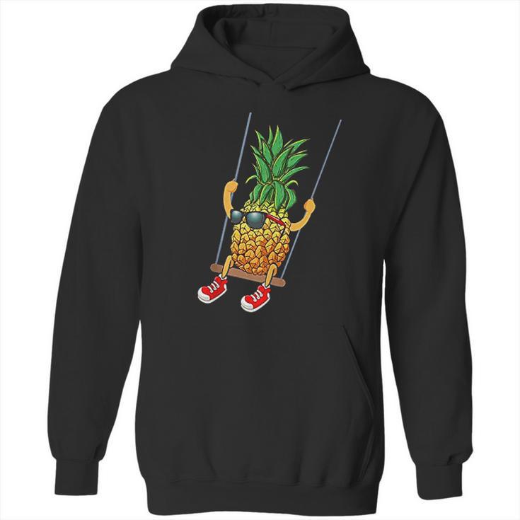 Funny Swinging Pineapple Hoodie