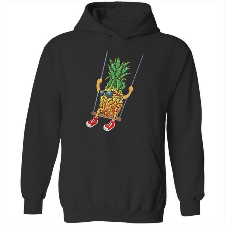 Funny Swinging Pineapple Swinger Hoodie