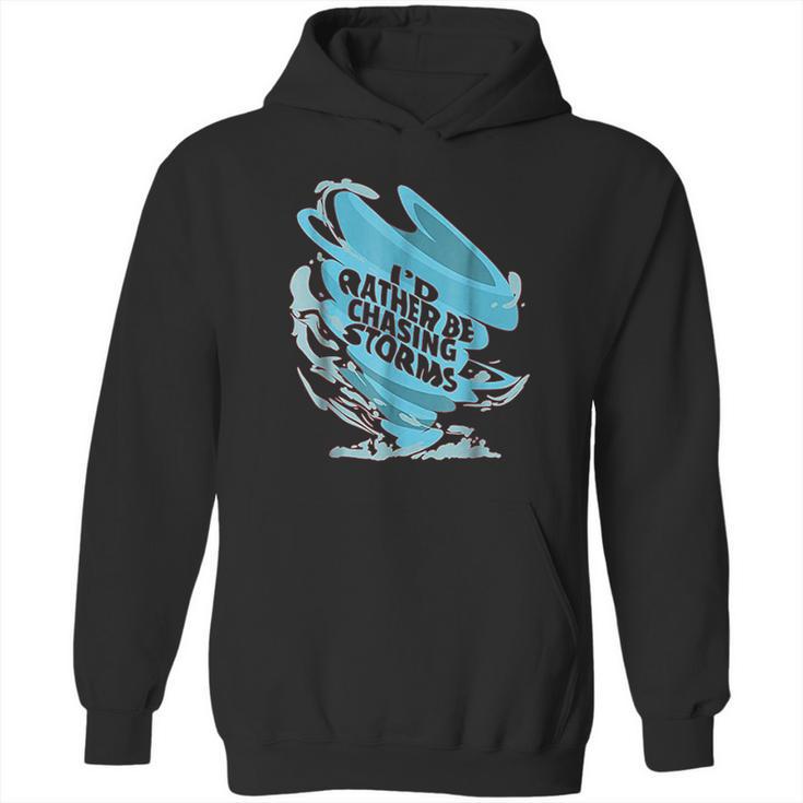 Funny Tornado Storm Chaser Meterology Hoodie