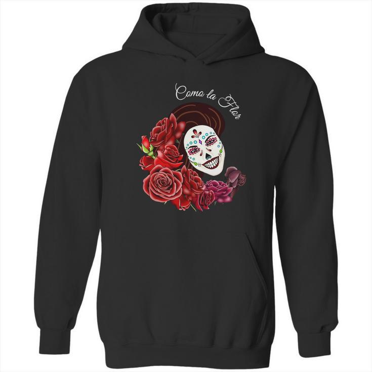 Funny Vintage Style Tshirt For Como La Flor - Selena Quintanilla Day Of The Dead Sugar Skull----Eeuhfbf Hoodie