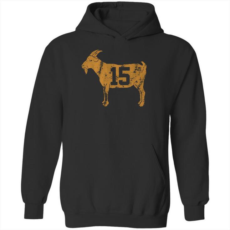 Goat 15 Vintage Mahomes Hoodie