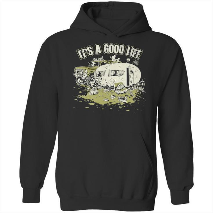 Good Life Jeep Car Camping Hoodie