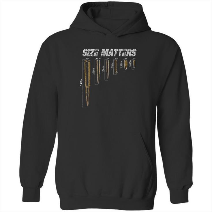 Grunt Style Size Matters Mens Black Hoodie