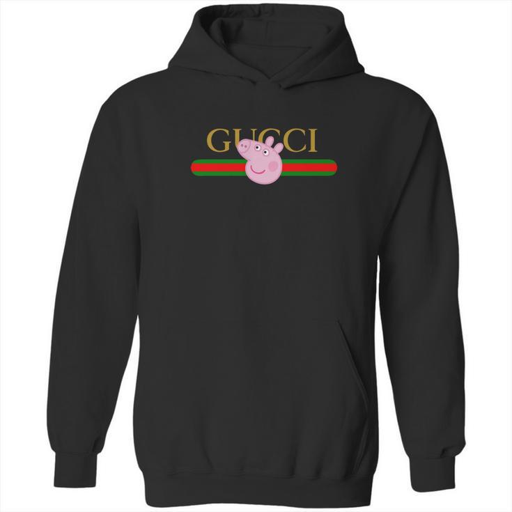 Gucci X Peppa Pig Pecs Belt Logo Youth T Shirt Hoodie