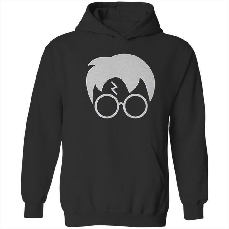 Harry Glasses Lightning Bolt Hair Hoodie