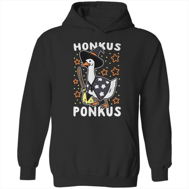 Honkus Ponkus Hocus Pocus Goose Halloween Witch Funny Cute Hoodie