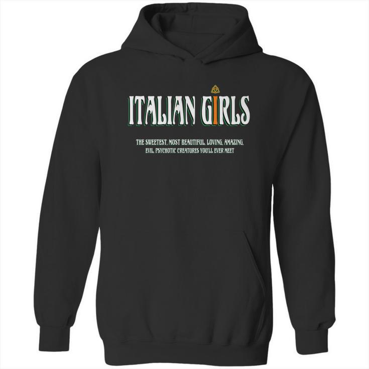 Italian - Italian - Italian Girls T-Shirt Hoodie